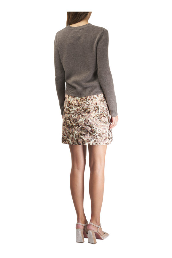 Valentino - Mossi After Winter Brocade Lurex Skirt