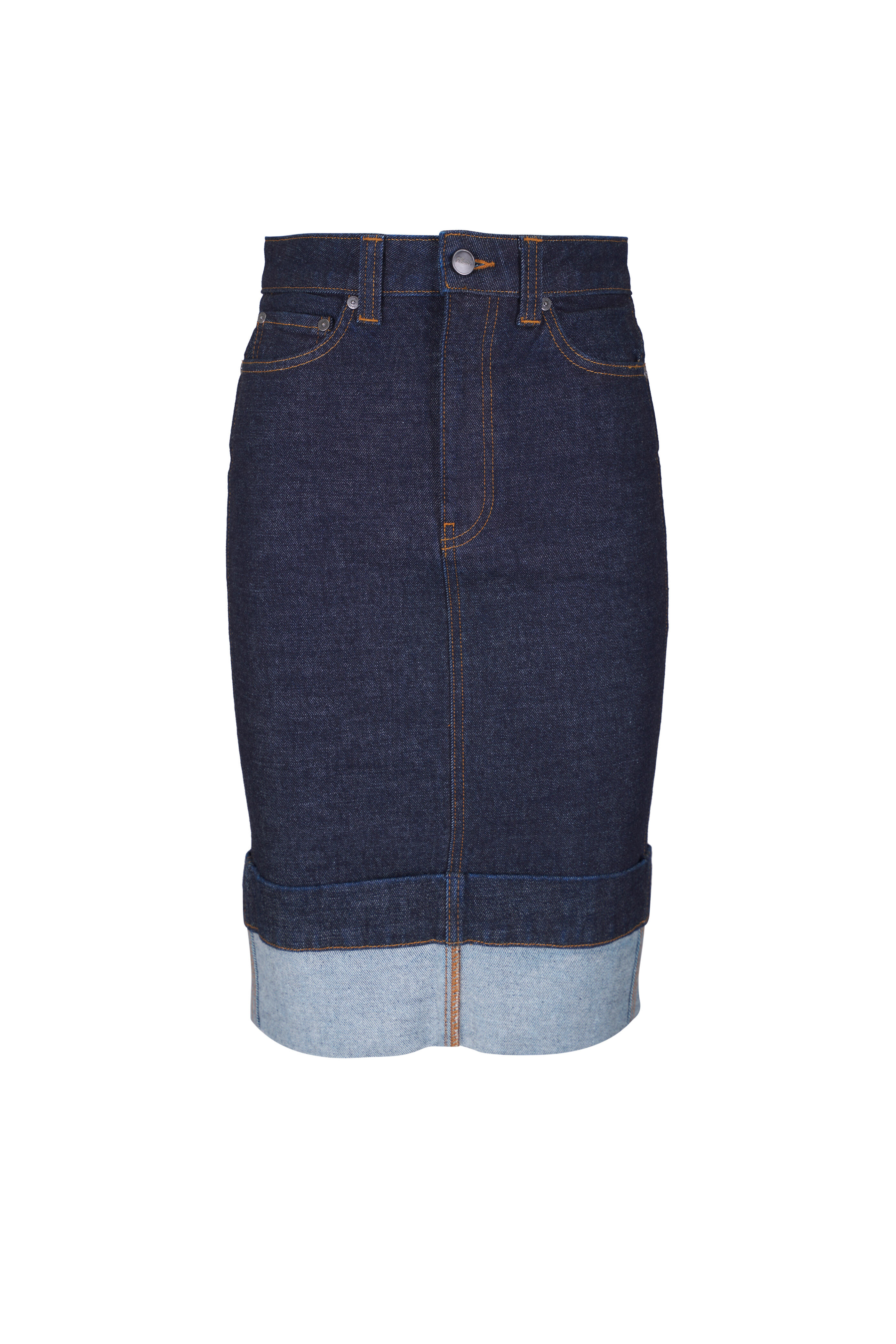 Khaite - Kendra Benson Denim Skirt