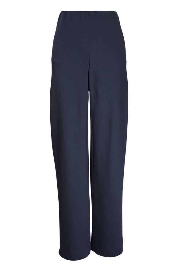 Vince - Fluid Dark Tide Satin Bias Pant