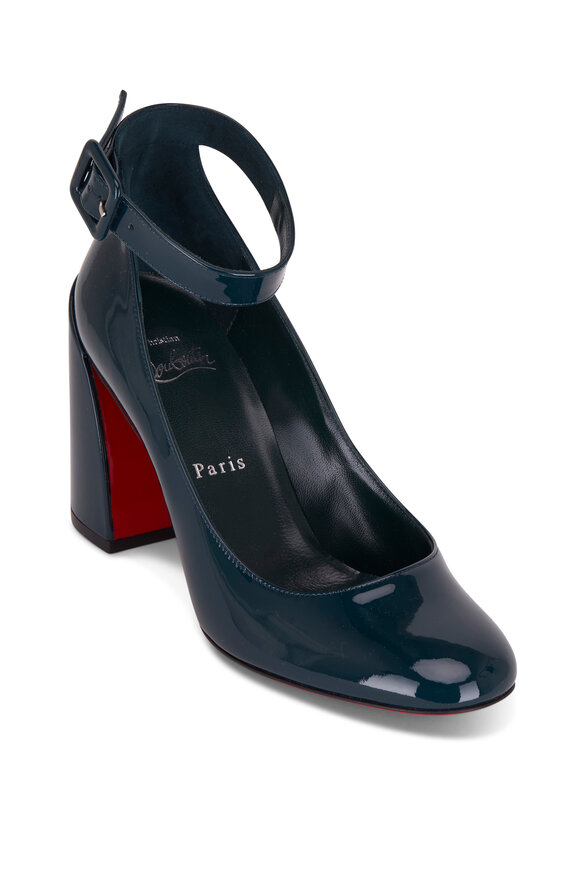 Christian Louboutin - Mary Jane Vosges Patent Leather Pump, 85mm