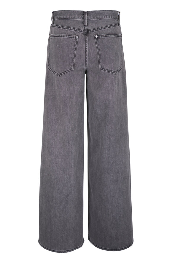 TWP - Tiny Dancer Dark Gray Wide Leg Jean