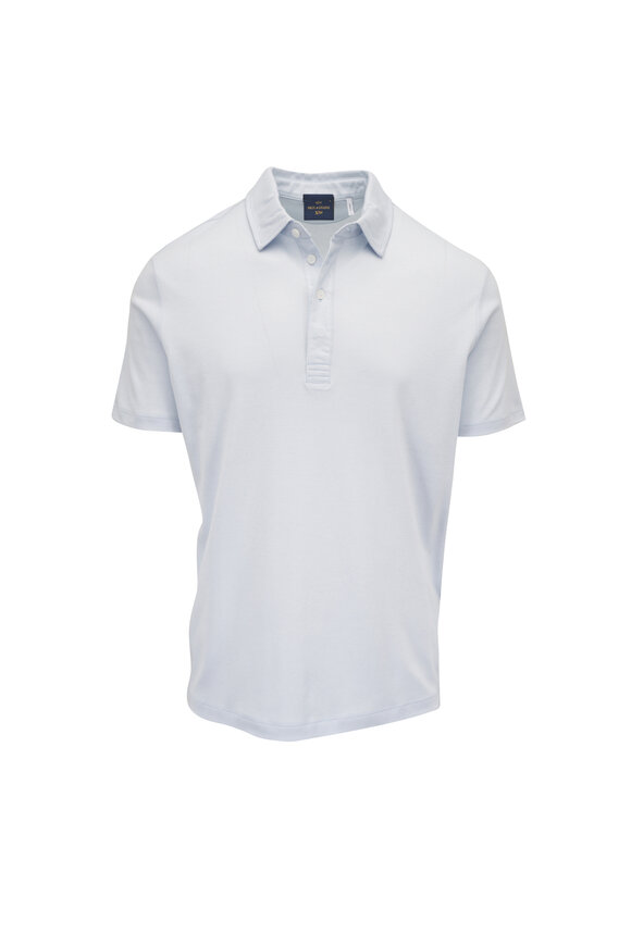 Paul & Shark Skyride Gray Extra Soft Interlock Polo