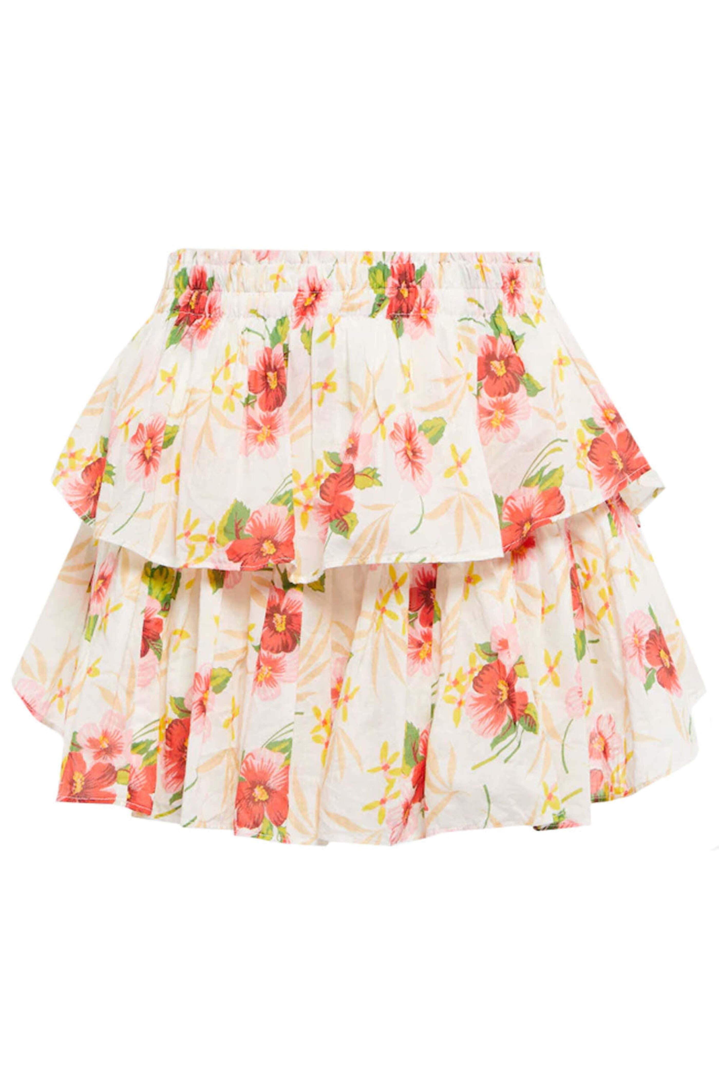 Loveshackfancy - Island Vibes Ruffle Mini Skirt
