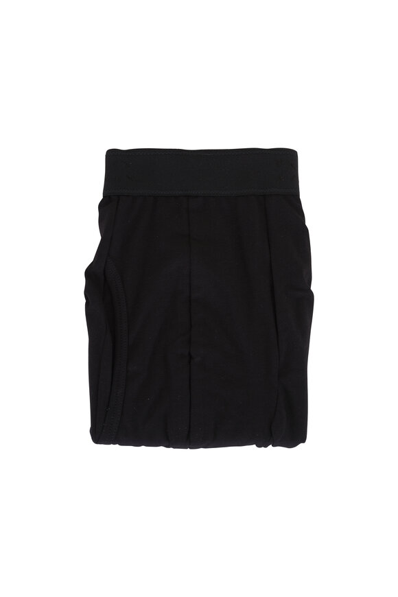 Derek Rose Black Cotton Boxer Brief - view 2