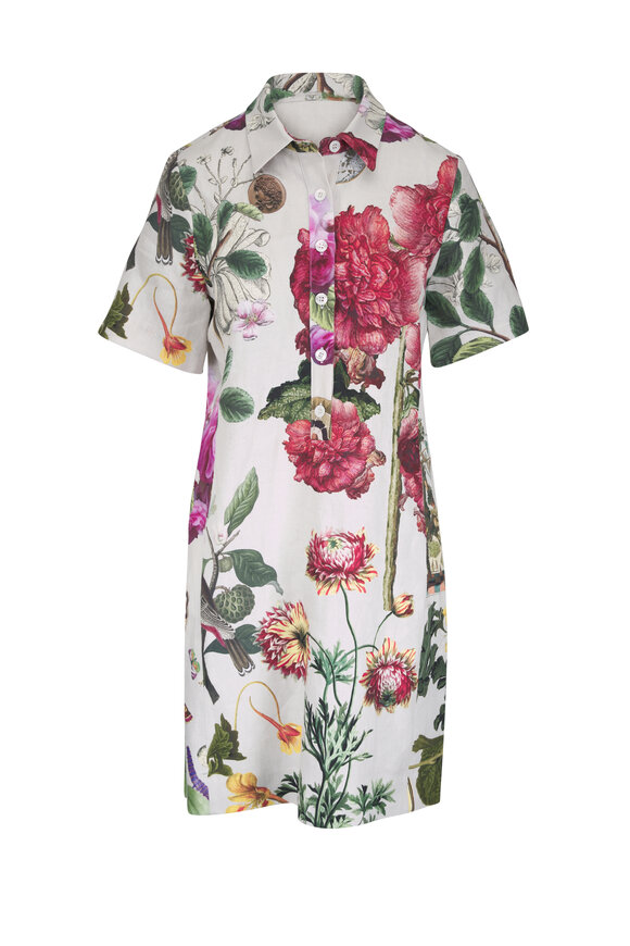 Libertine HollyHock Multi Color Print Preppy Dress