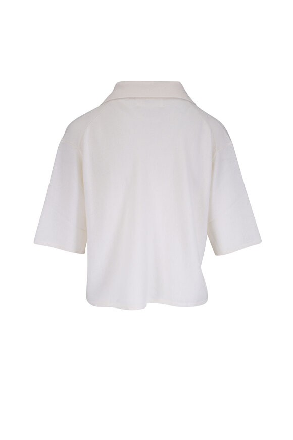 Lisa Yang Neela Cream Cashmere Sweater - view 2