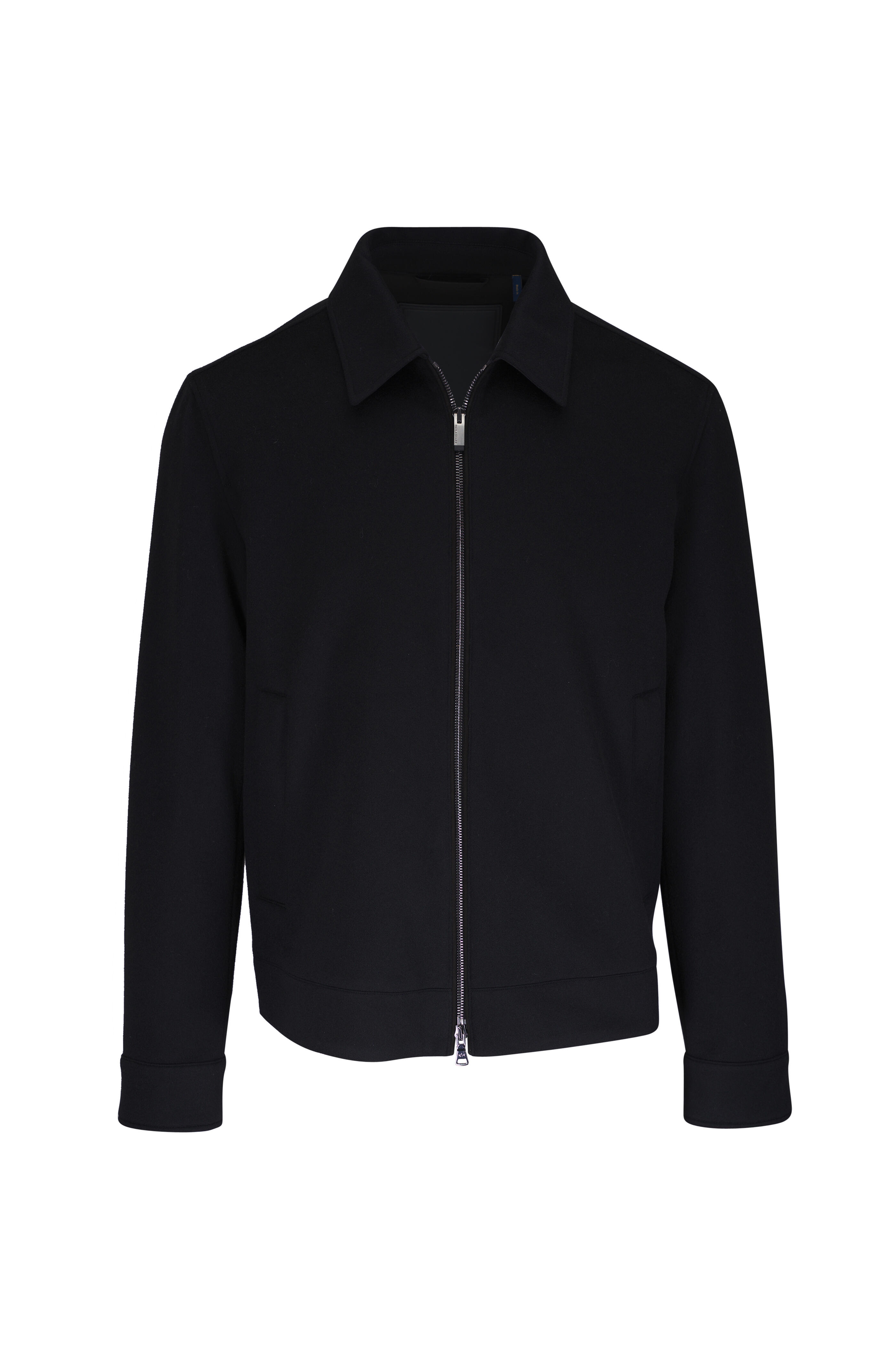Paul & Shark - Black Cashmere Blouson Jacket | Mitchell Stores