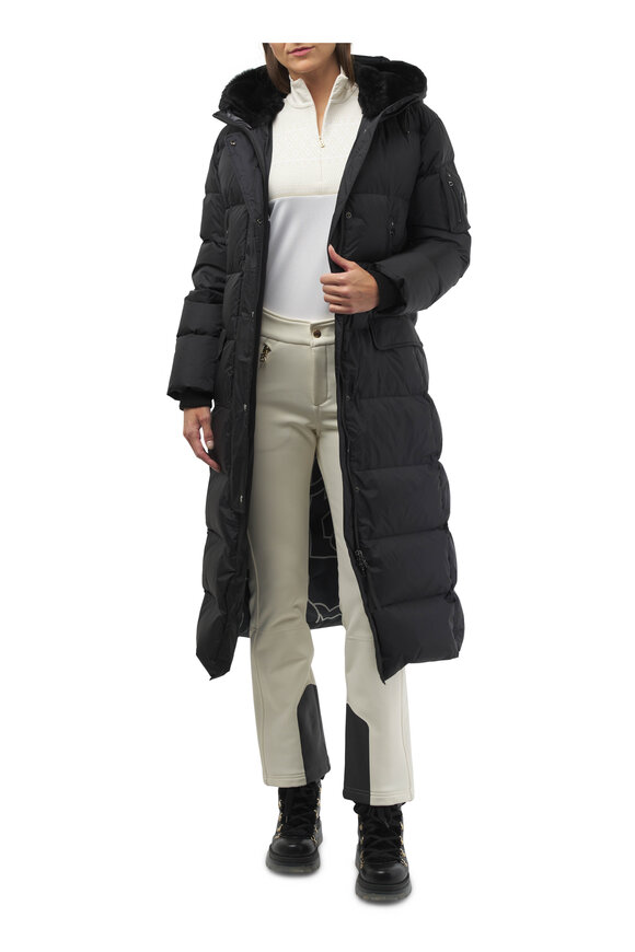 Bogner - Jonna-DL Black Ski Down Puffer Coat