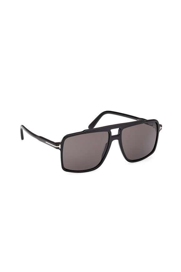 Tom Ford Eyewear Kemp Black Sunglasses