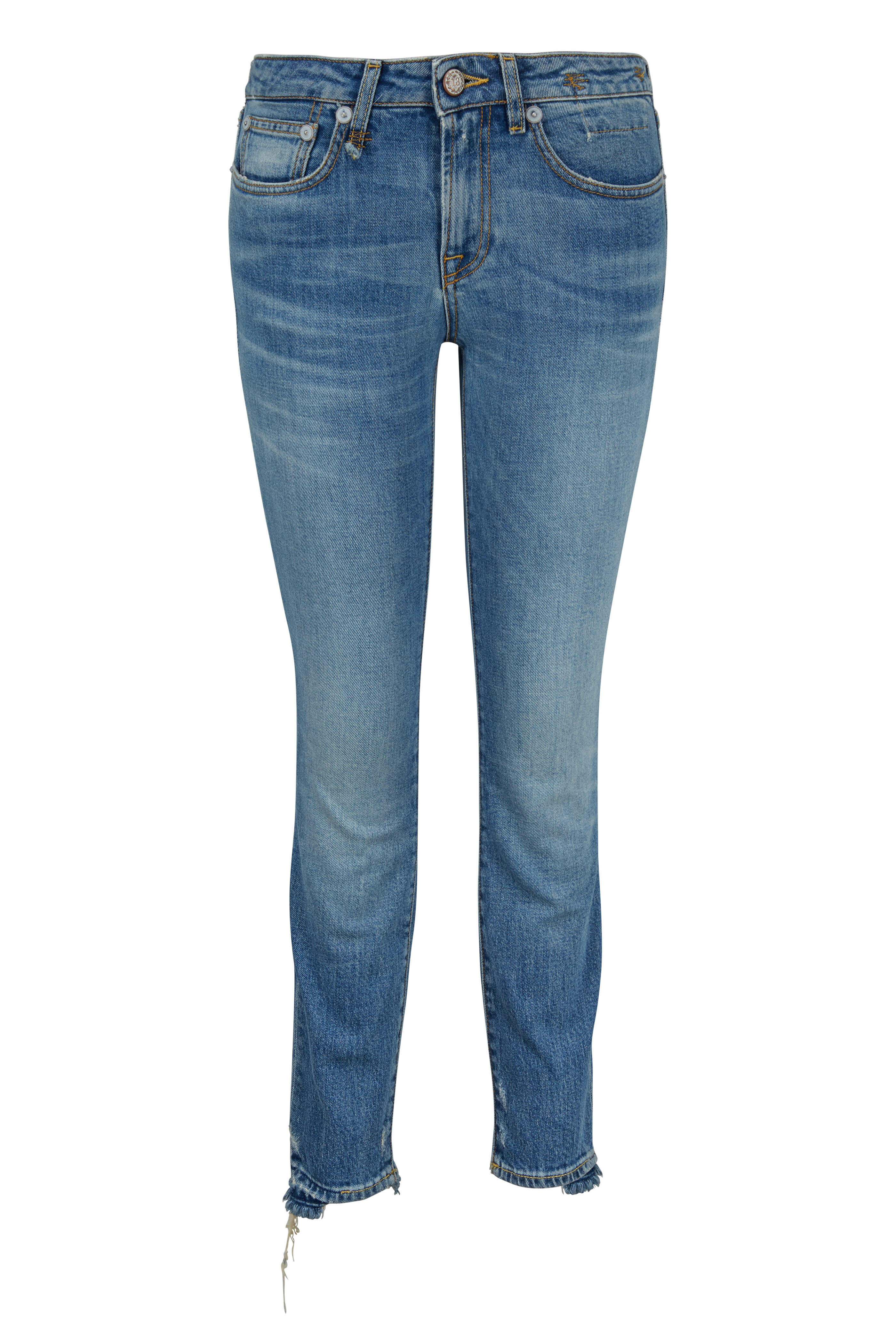 R13 Alison Parker Skinny Cropped Jean Mitchell Stores