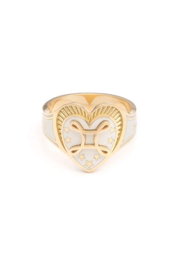 Foundrae 18k Yellow Gold True Love Band - view 1