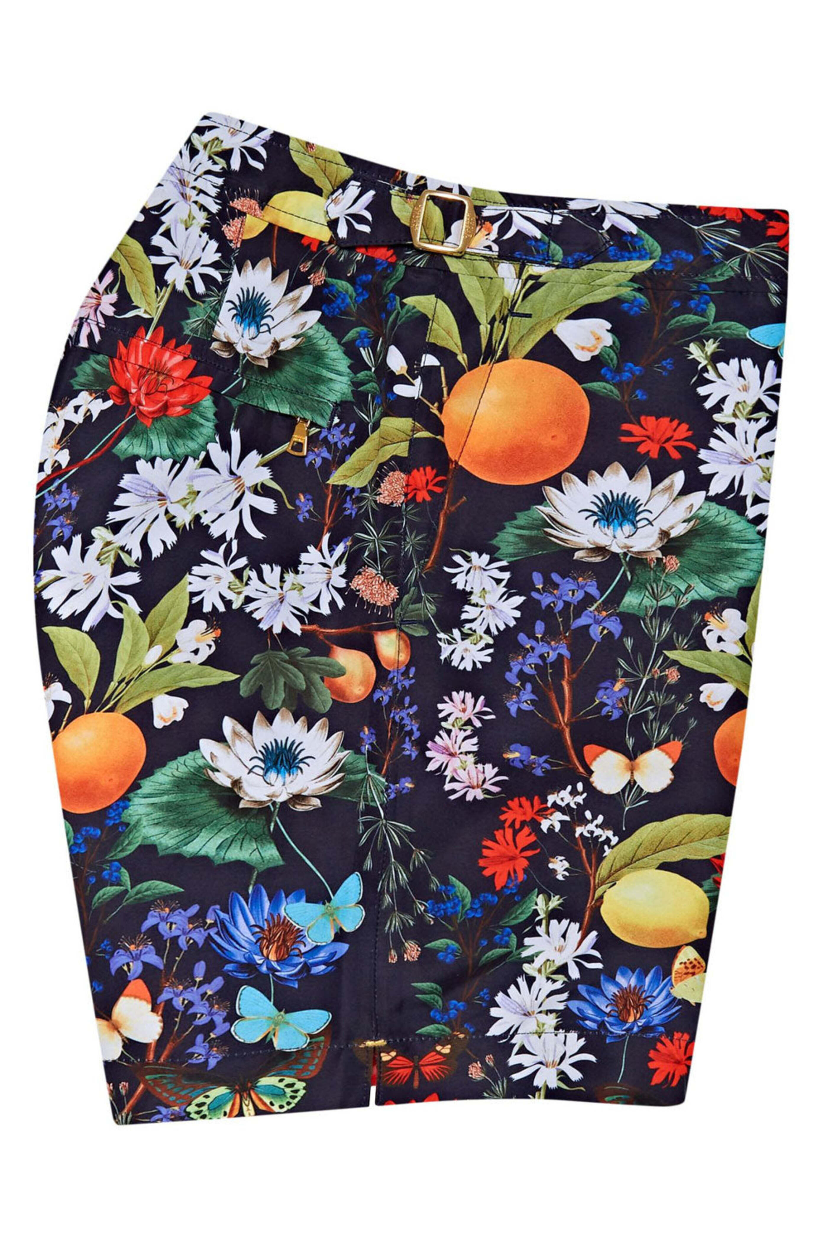 Orlebar Brown - Bulldog Botanical Swim Short in Navy