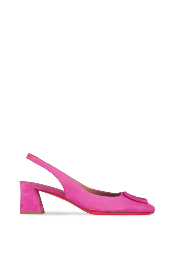 Santoni Violet Marta Sling Back Pump, 50mm - view 3