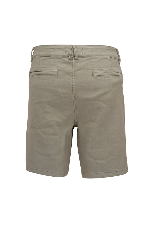 Hudson - Shell Green Linen Chino Shorts 