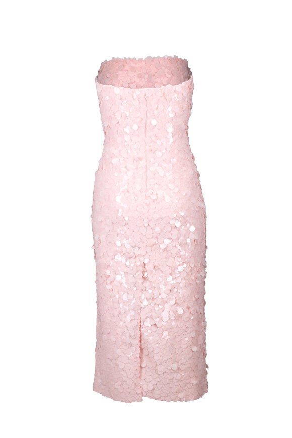 Cara Cara Adelina Sequin Rose Midi Dress - view 2