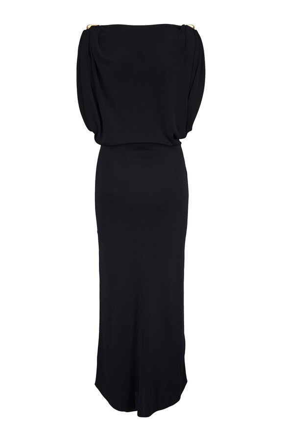 Altuzarra Henderson Black Maxi Dress - view 4
