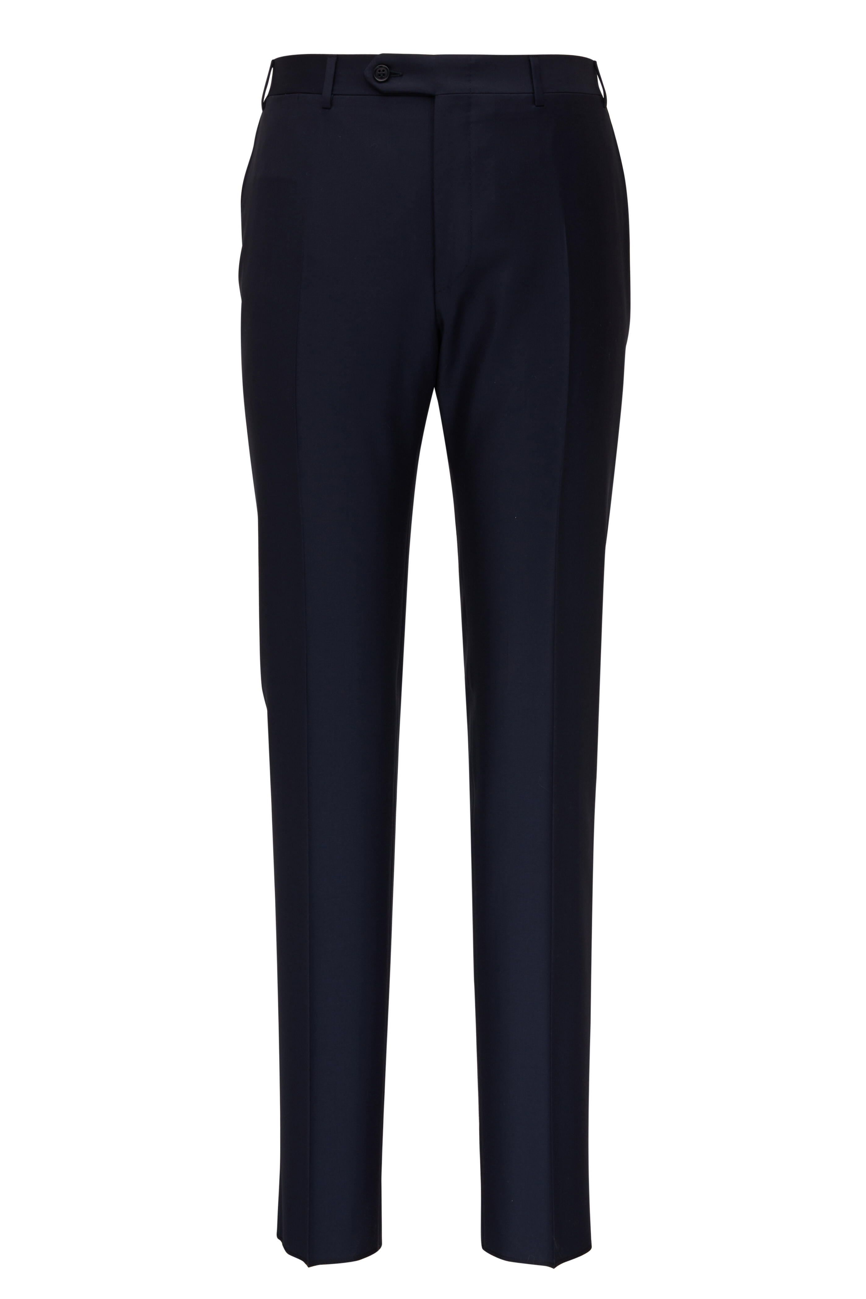 Canali - Basic Navy Wool Suit | Mitchell Stores