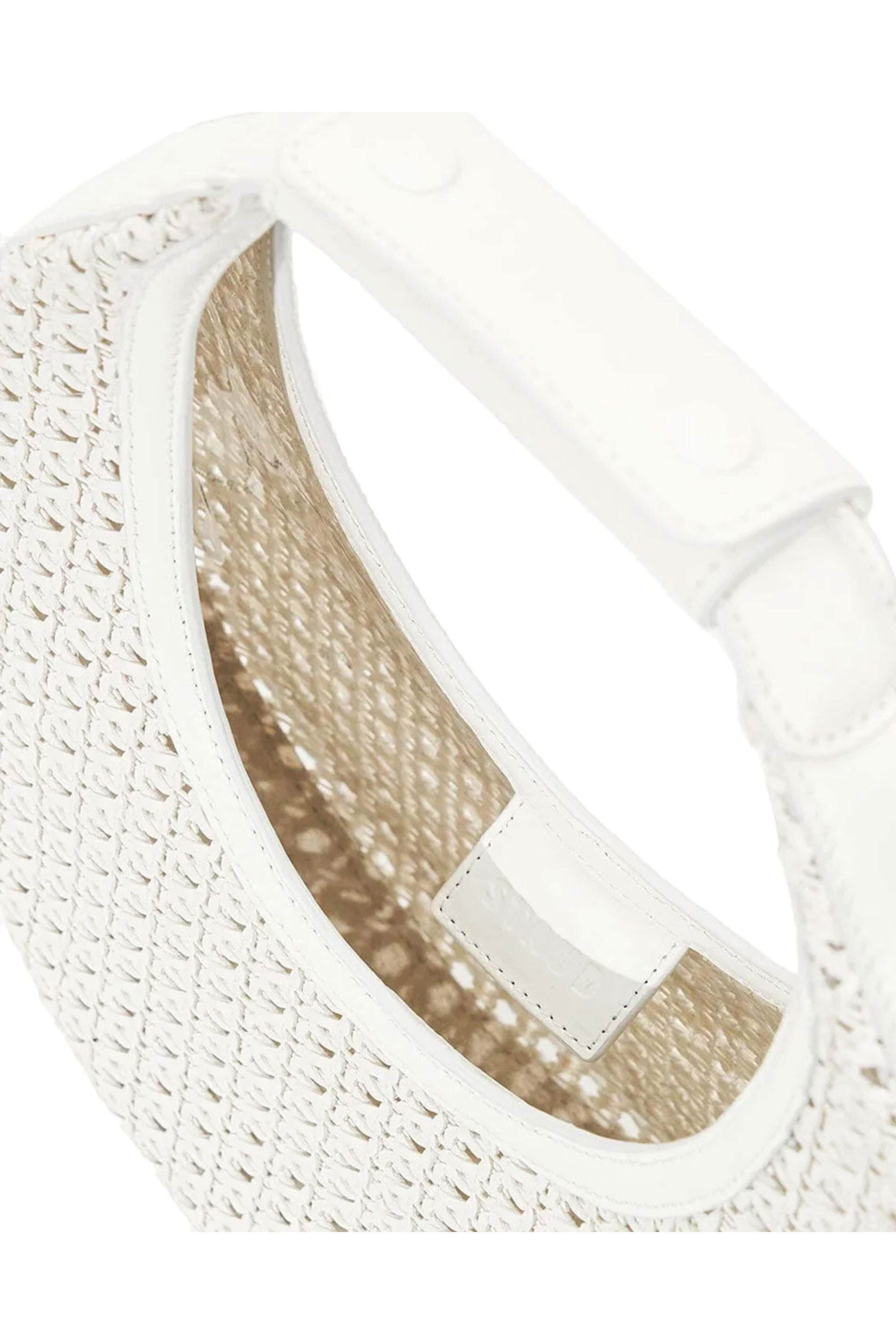 Staud - Moon Raffia Tote Bag in Paper