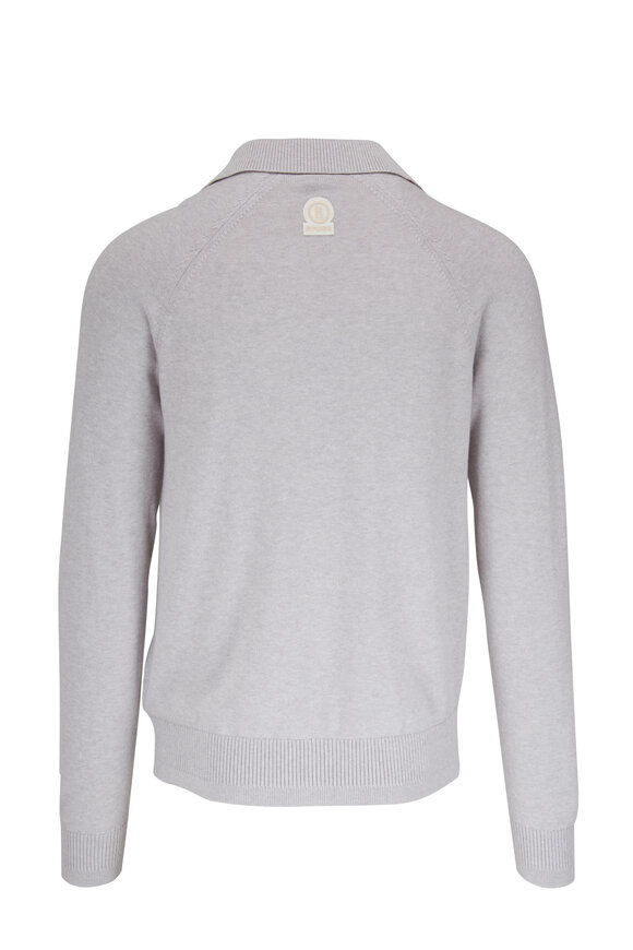 Bogner - Light Gray Jonny Collar Polo Sweater