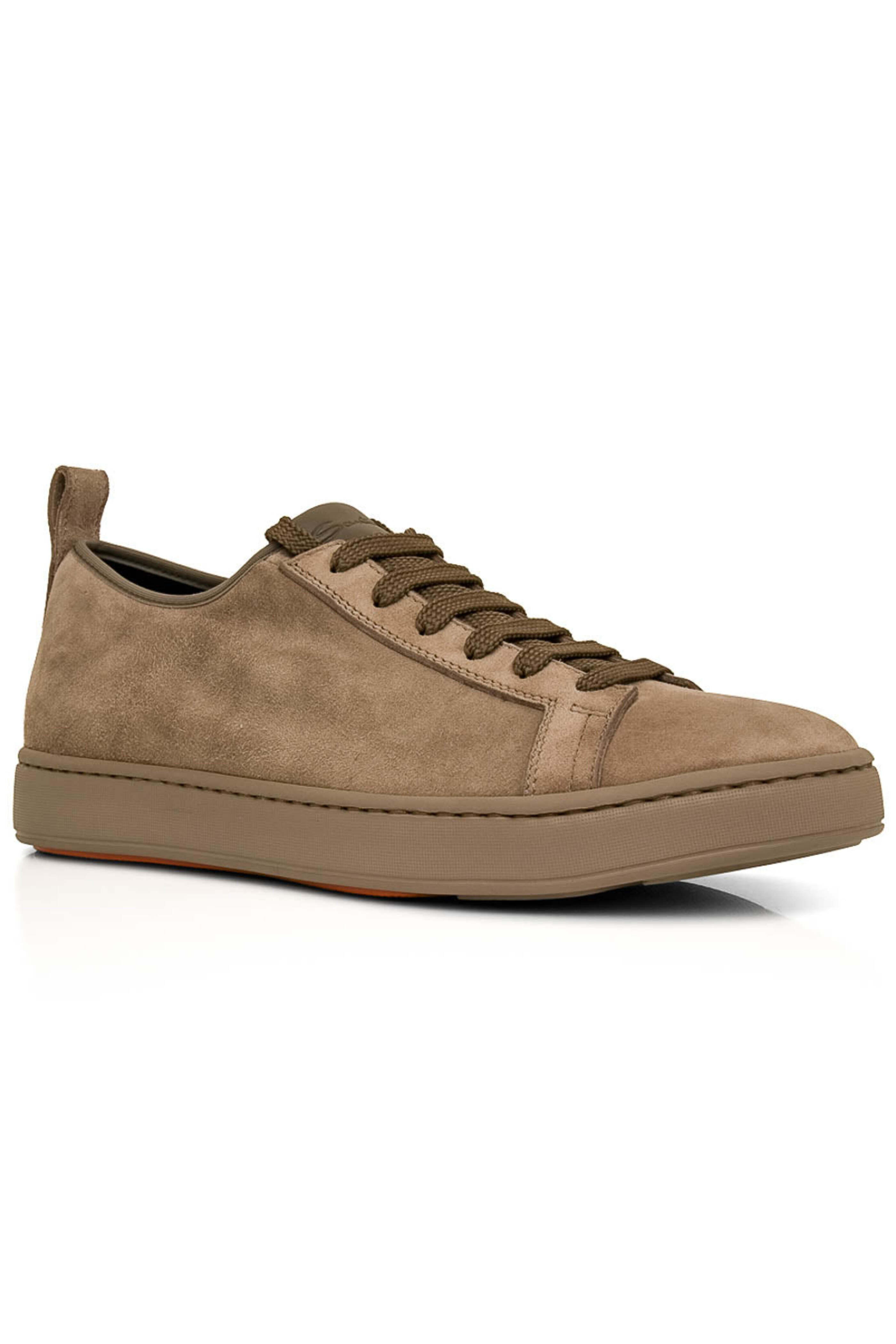 Santoni - Beige Suede Sneaker