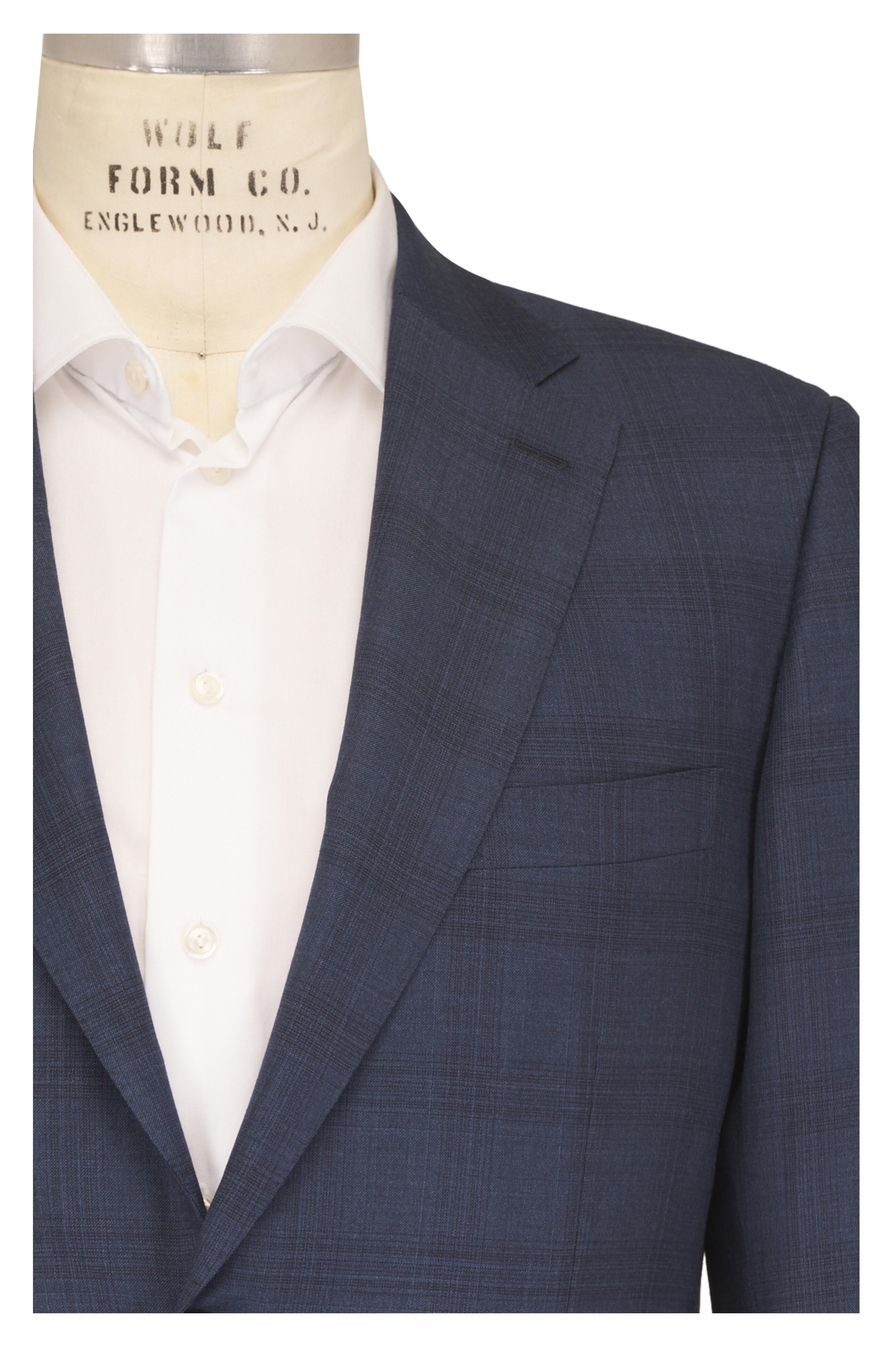 Brioni - Blue Tonal 150's Wool Suit - view 1