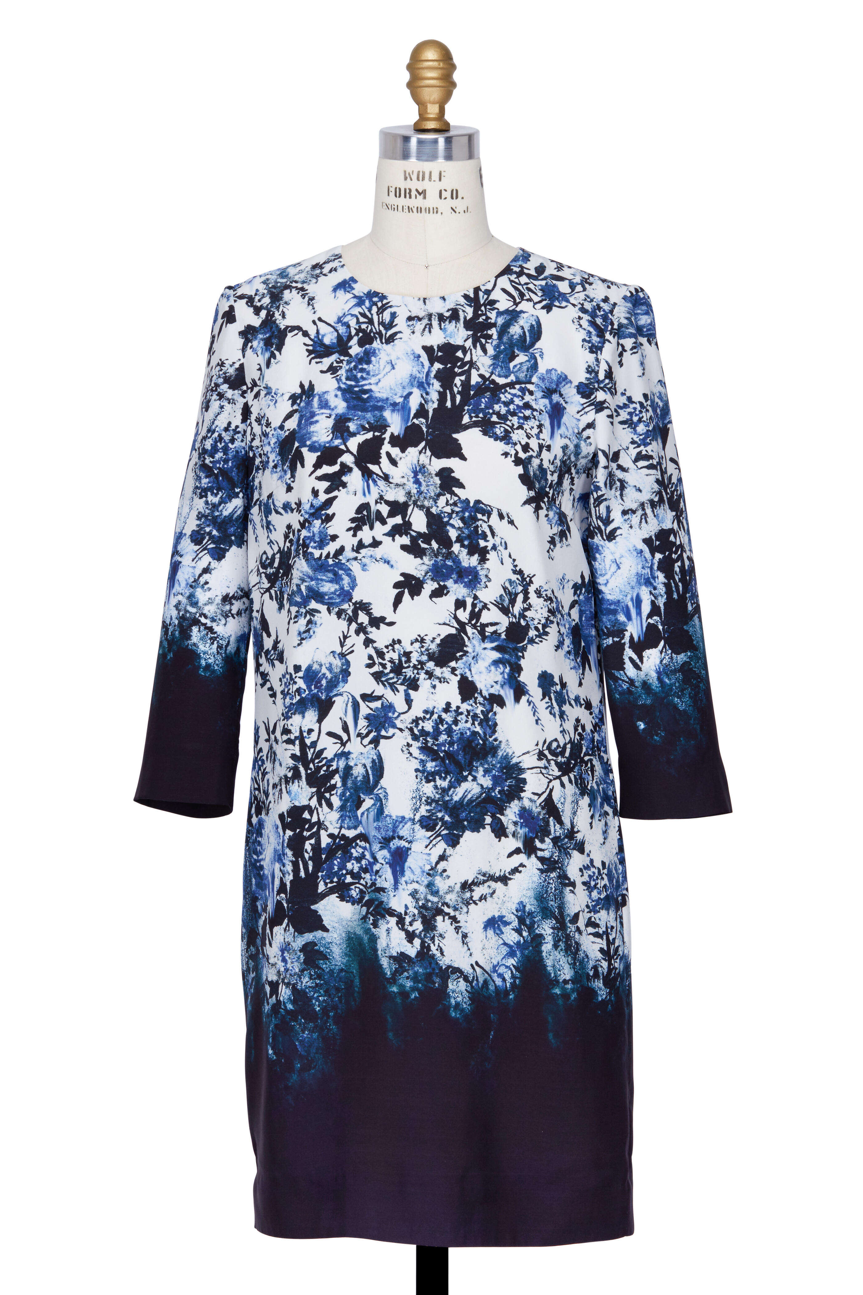 ワンピース Eric Haze Print Dress 23-06460 black Pearl Detail Crepe Dress – Elie Tahari