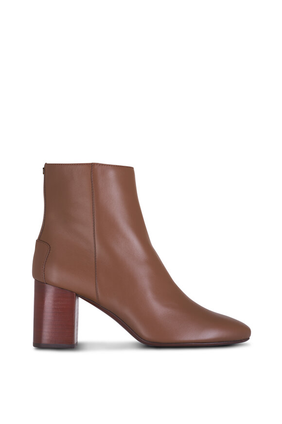 Tod's - Brown Short Leather Boot, 70mm