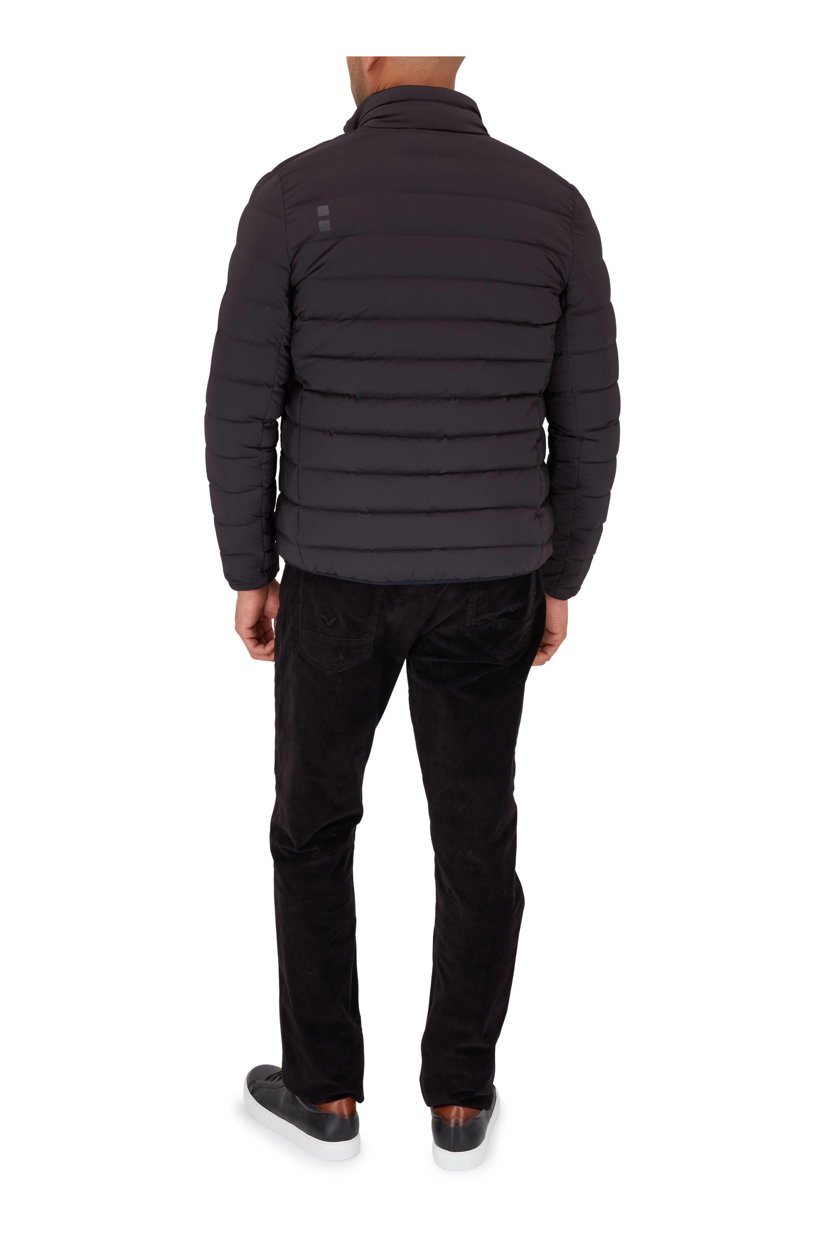 Hudson - Blake Black Slim Straight Corduroy Jean