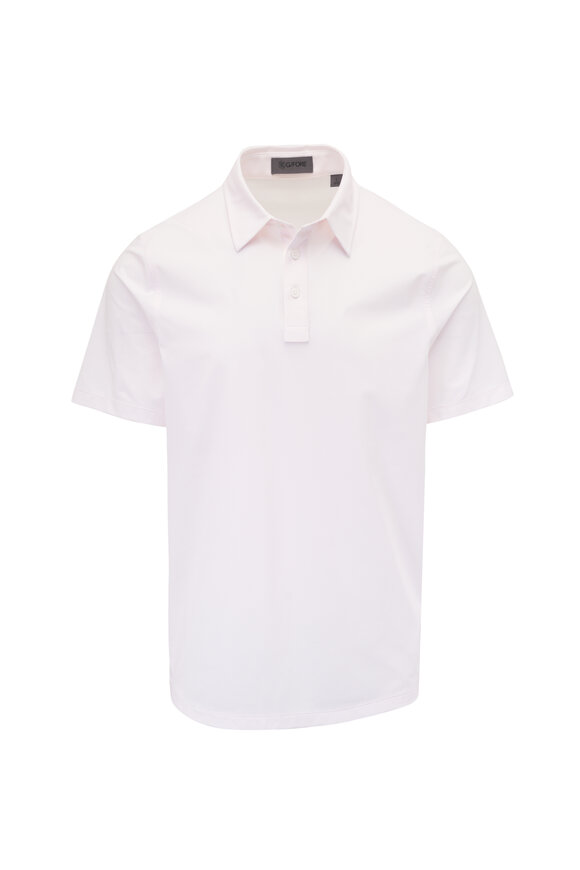 G/Fore Blush Stretch Jacquard Polo