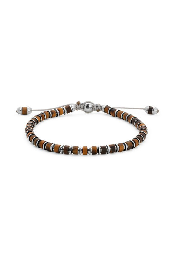 M. Cohen Sterling Silver Tiger's Eye Sapet Bracelet - view 1