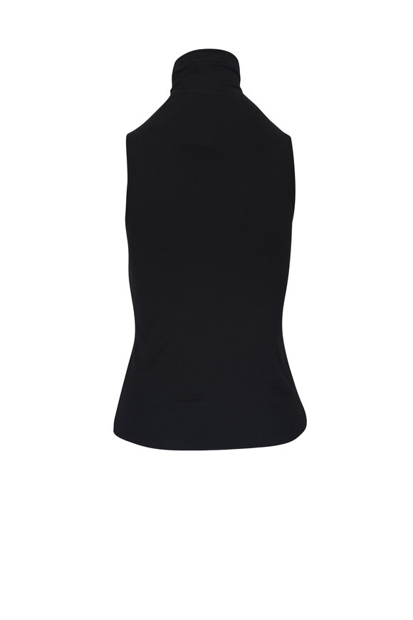 Vince - Black Sleeveless Turtleneck