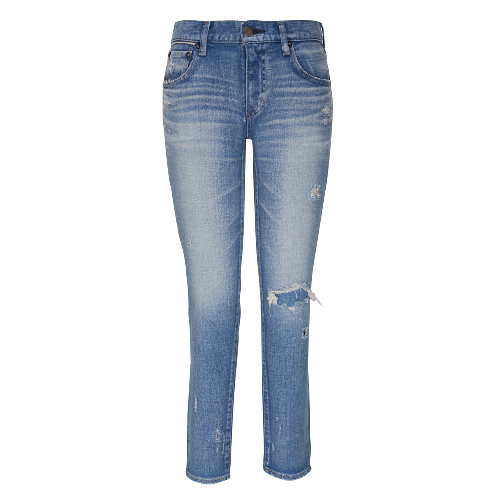 Moussy - Lenwood Blue Skinny Jean | Mitchell Stores