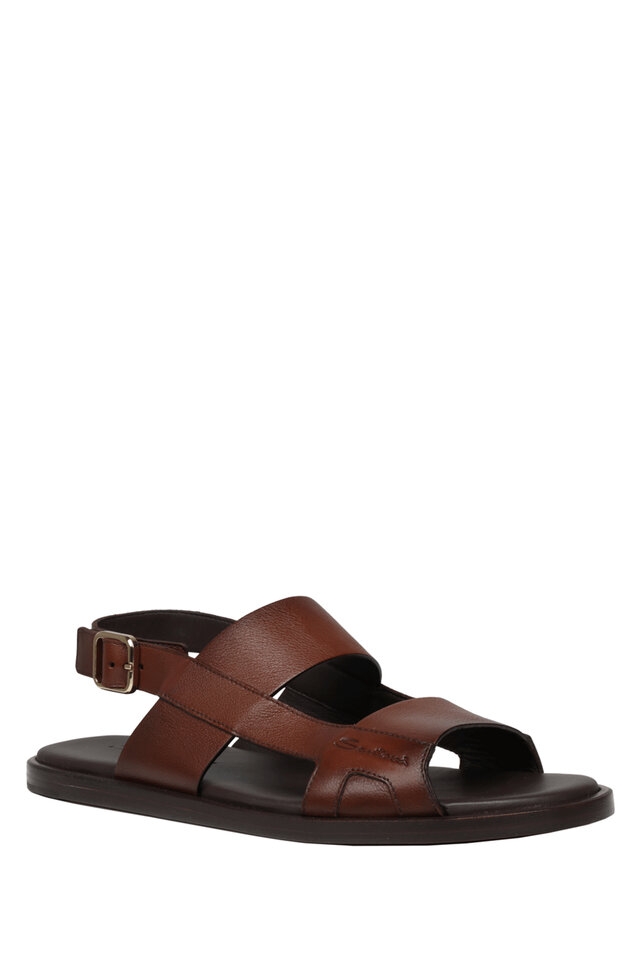 s25-santoni-leather-sandal-in-  display picture 3