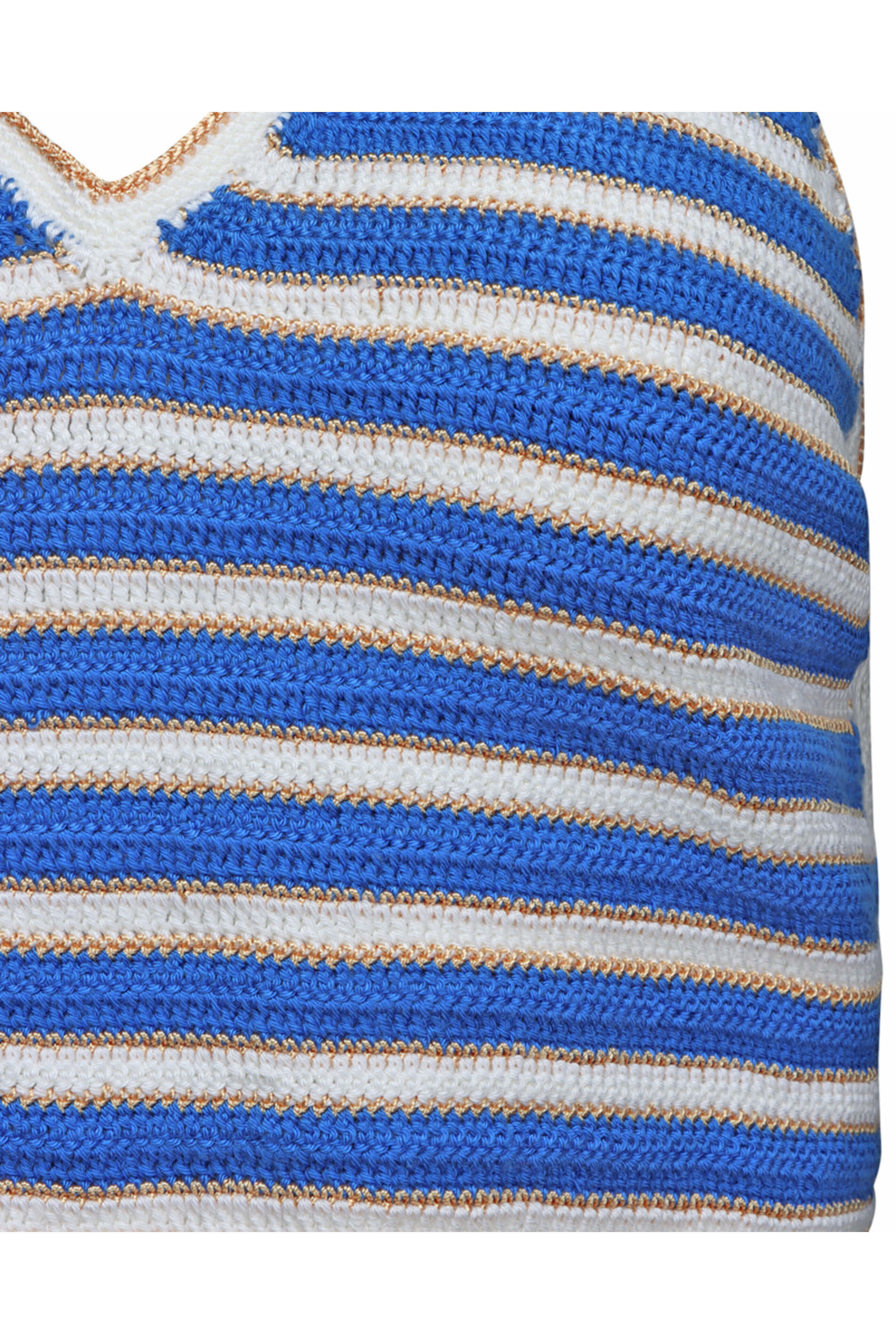 My Beachy Side - Navy Crochet Ali Halter Top