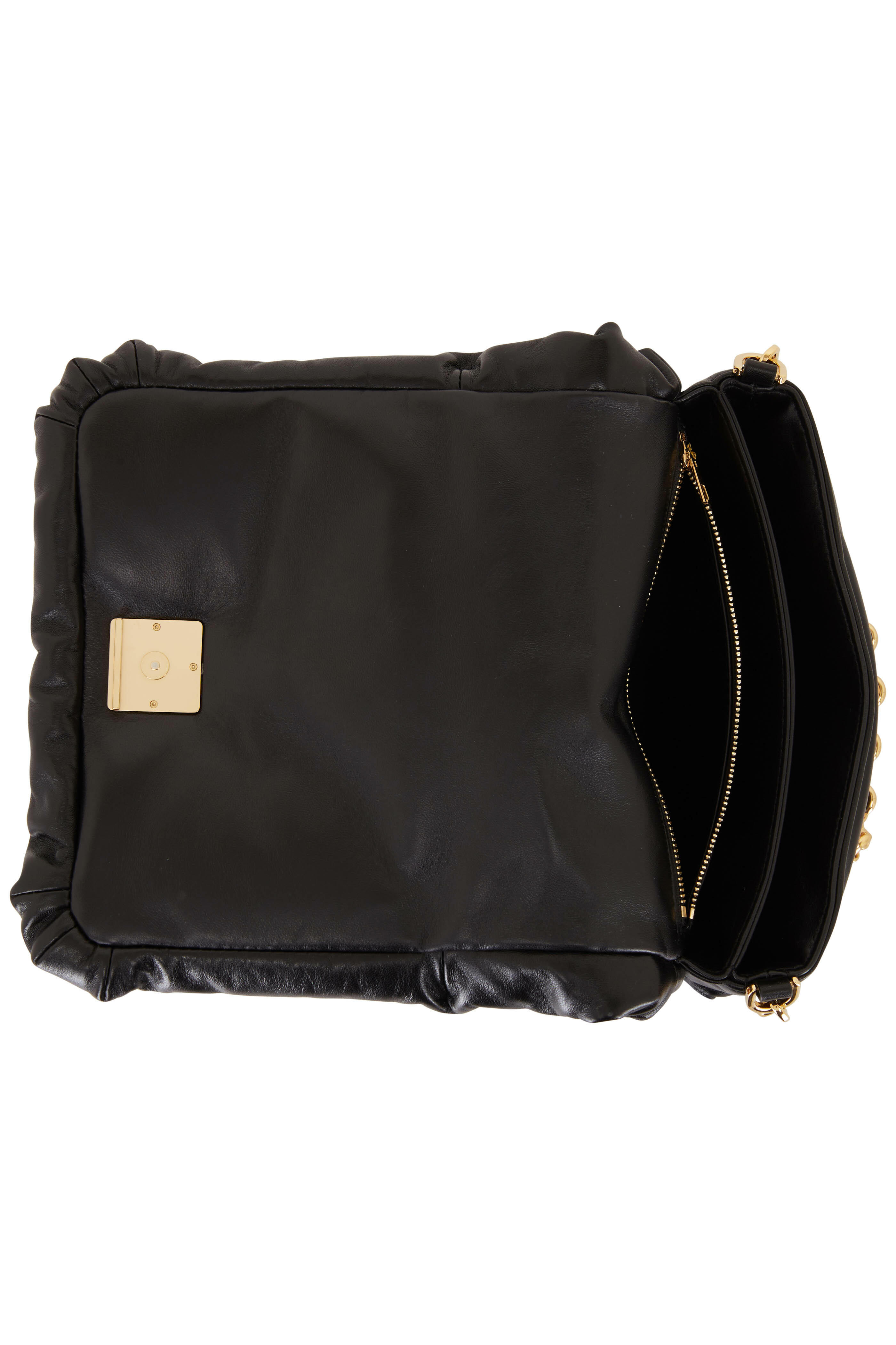 Goya leather satchel Loewe Black in Leather - 22682402
