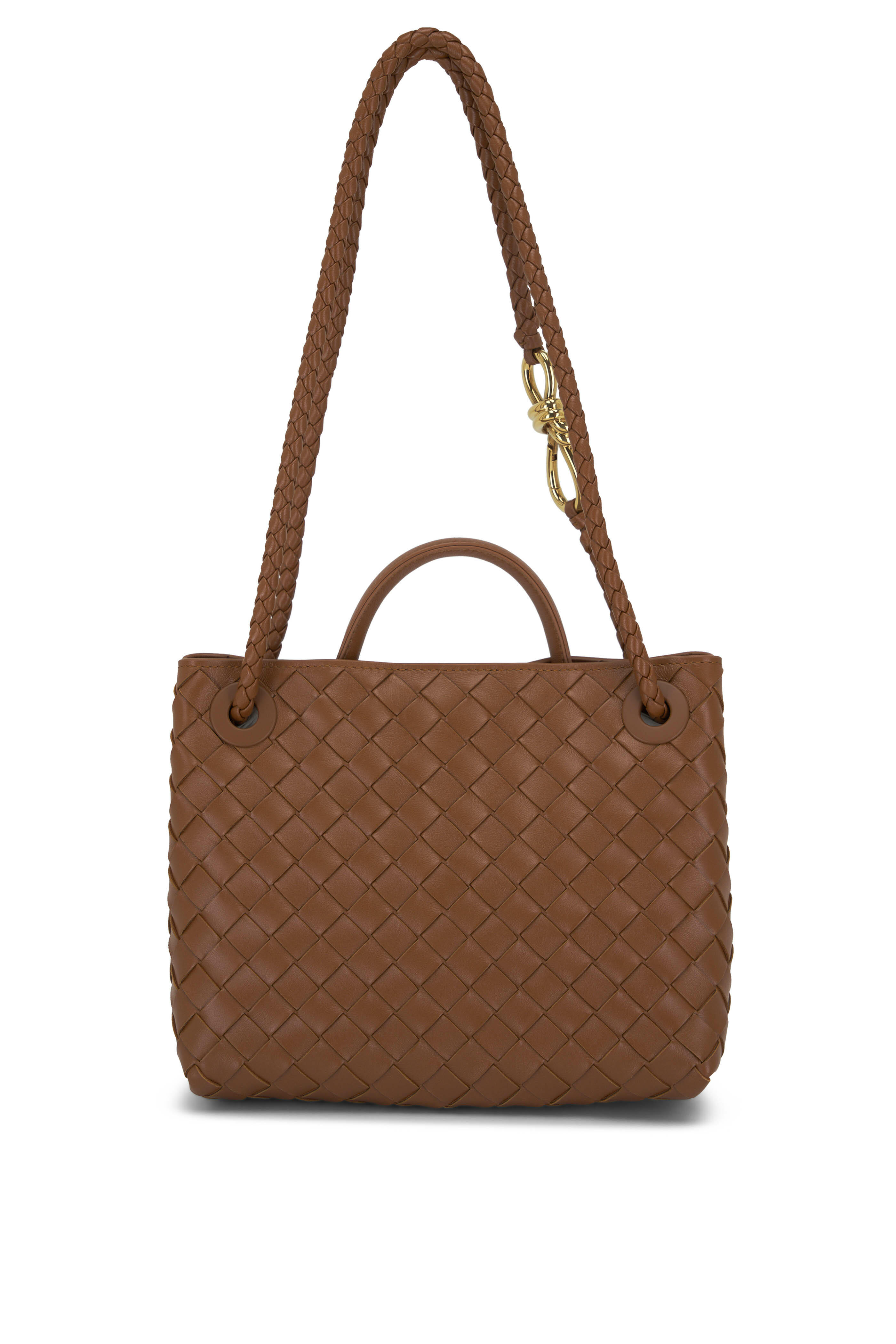 Bottega Veneta - Small Andiamo Intrecciato Leather Bag