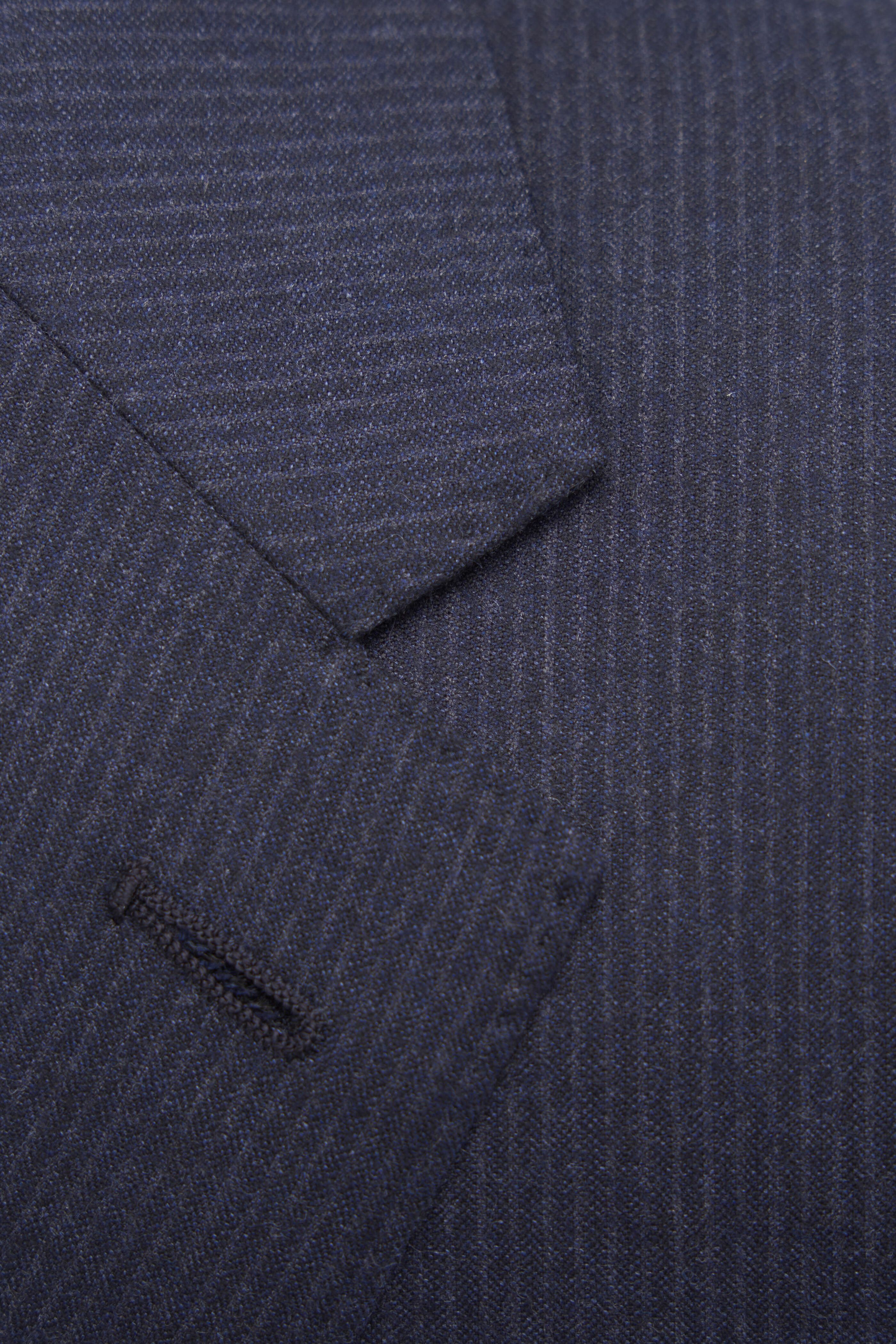 Zegna - Trofeo Navy Stripe Wool Suit