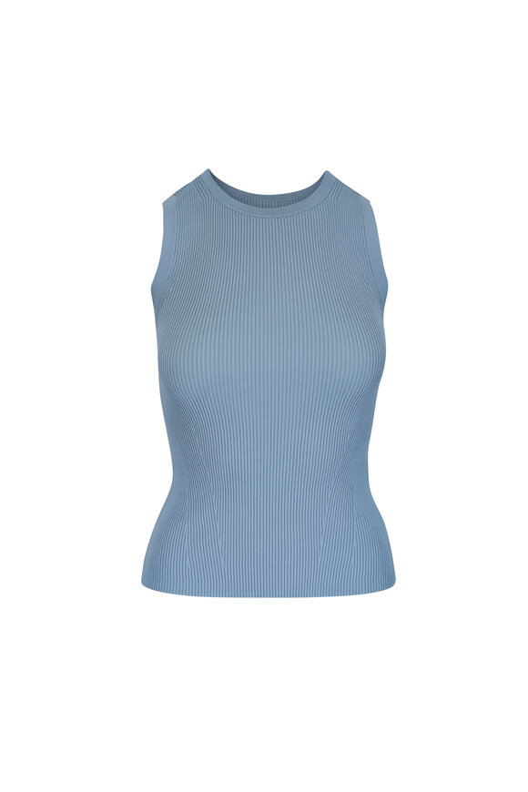 Zimmermann Daylight Ash Blue Racer Tank - view 1