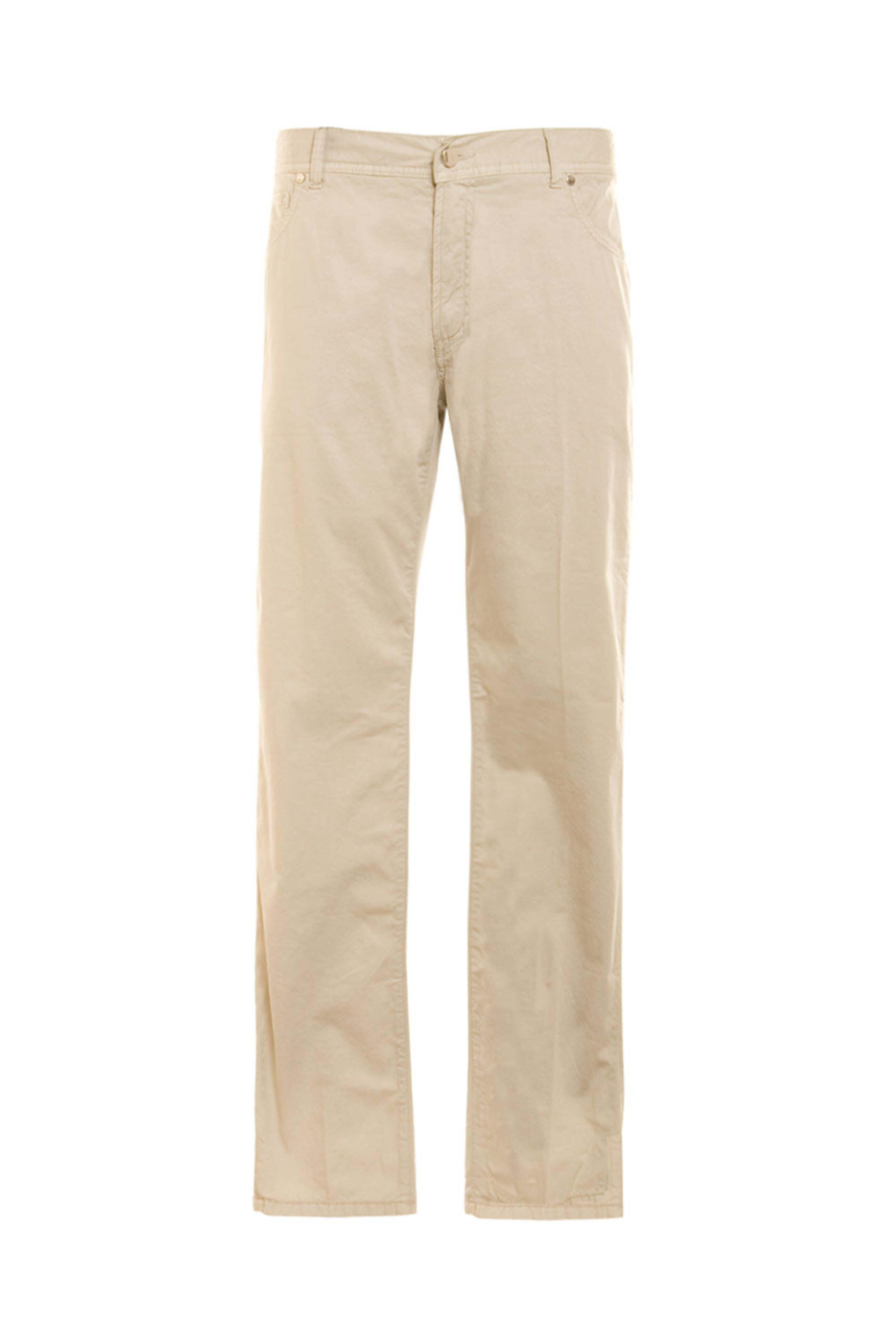 Cesare Attolini - 5 Pocket Pant in Light Khaki