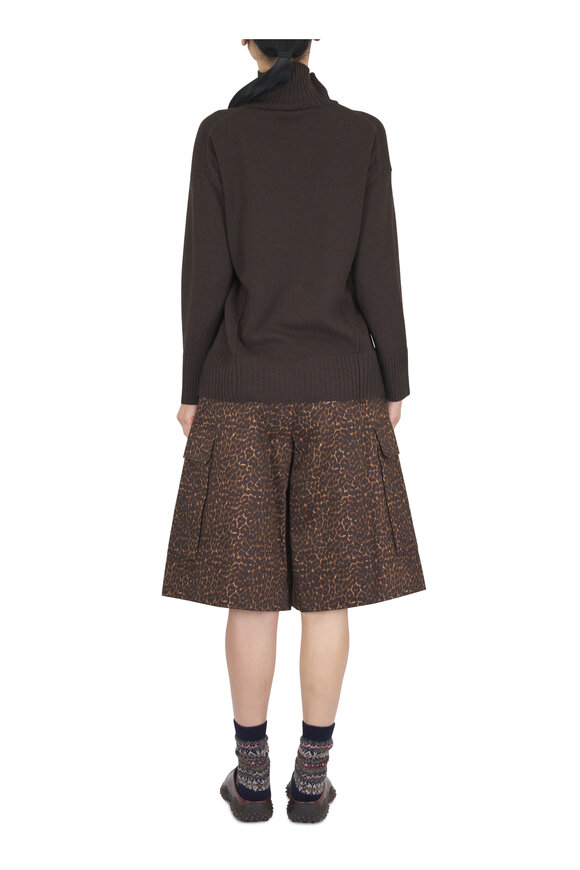 Lafayette 148 New York Truffle Cashmere Turtleneck Sweater - view 4