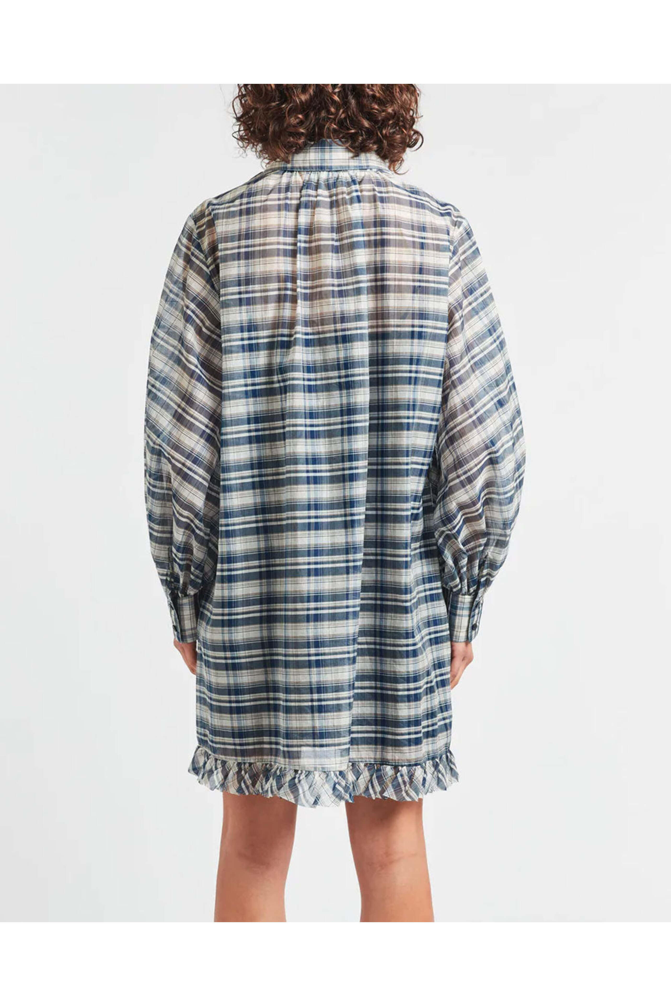 Lee Mathews - Navy Paley Dress