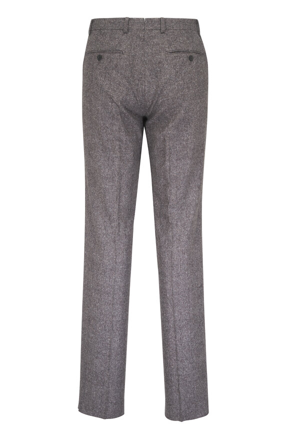 Atelier Munro Taupe Check Silk & Wool Suit - view 5