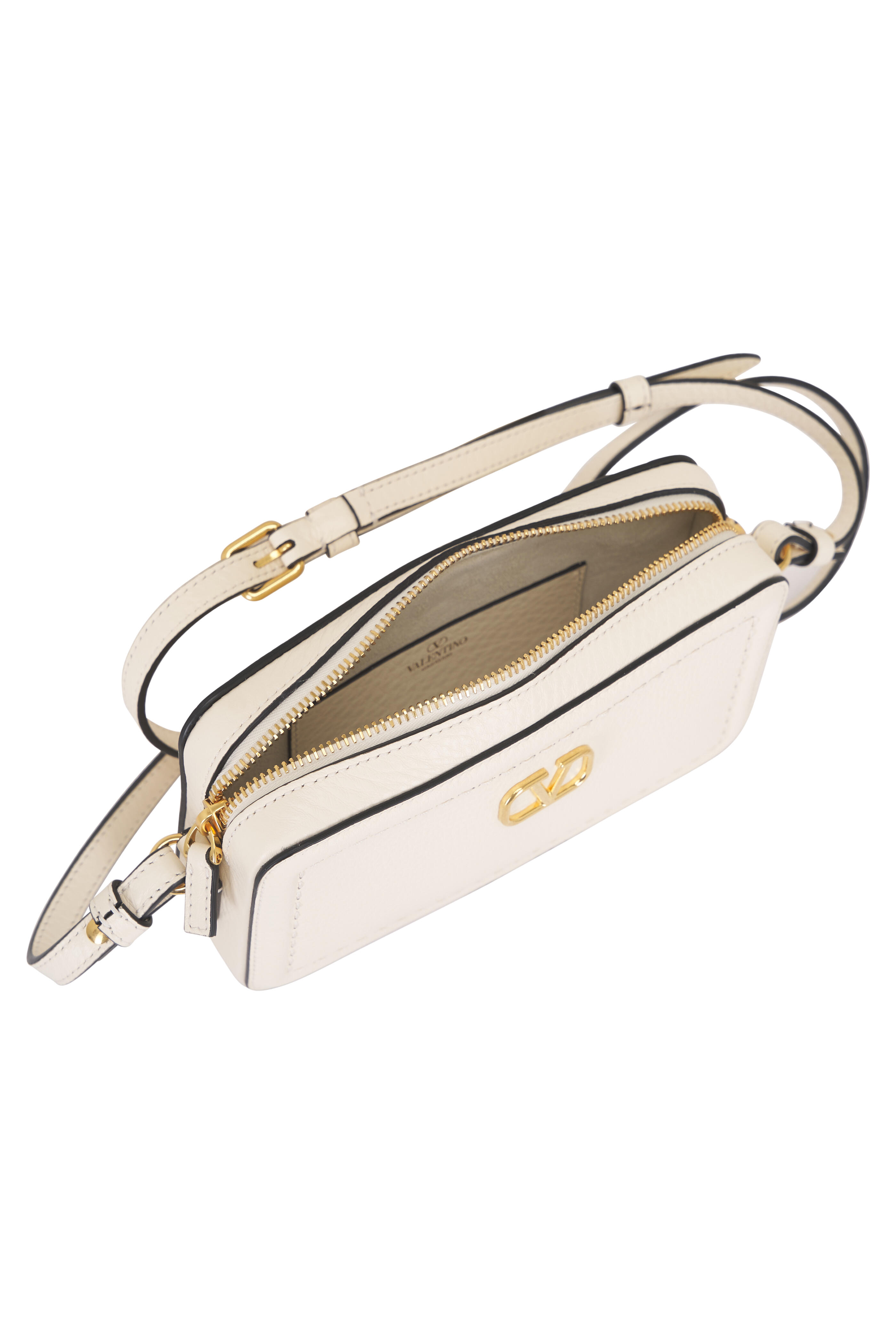 Valentino Garavani - Mini Alltime Camera Bag in Ivory