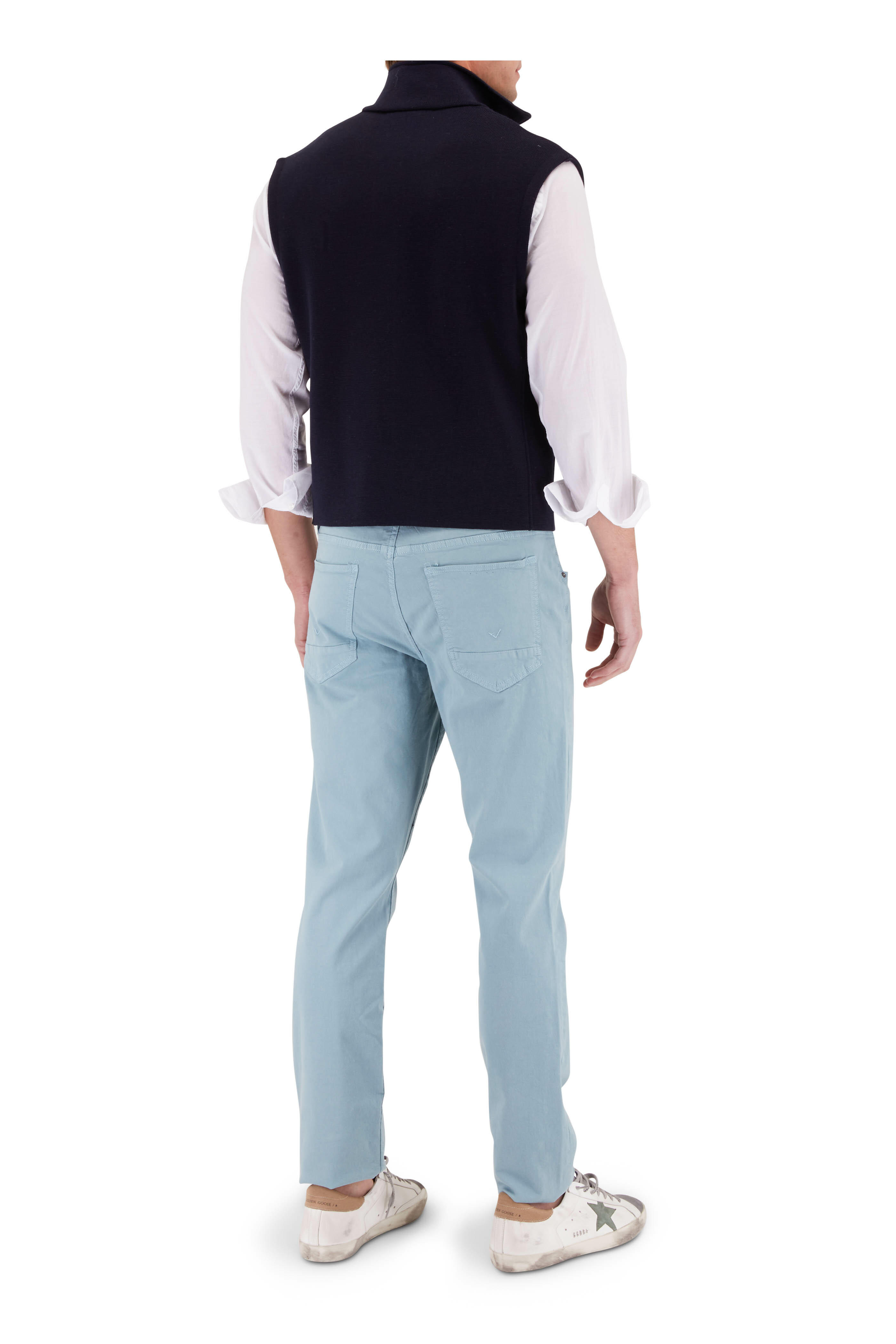 Hudson - Blake Ocean Blue Slim Straight Jean