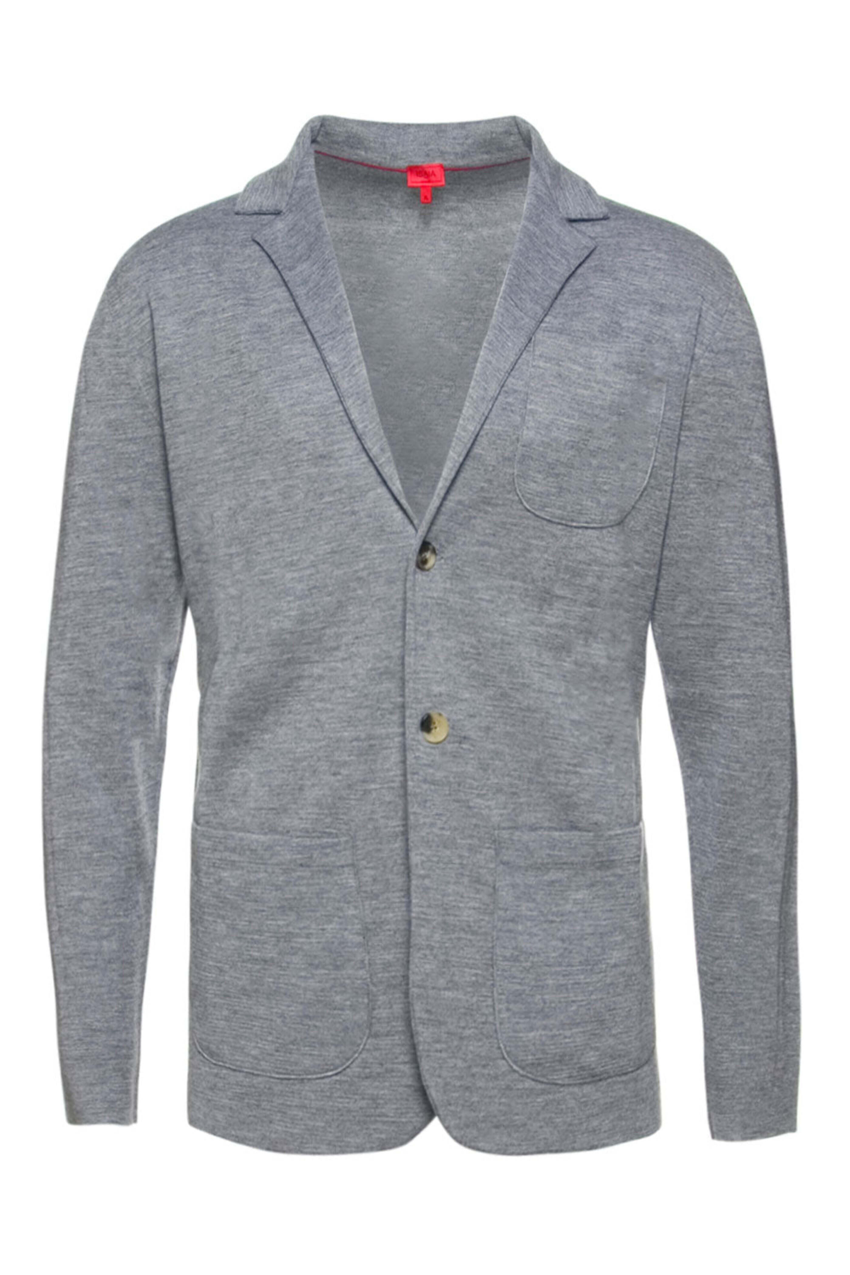 Isaia - Grey Sweater Blazer