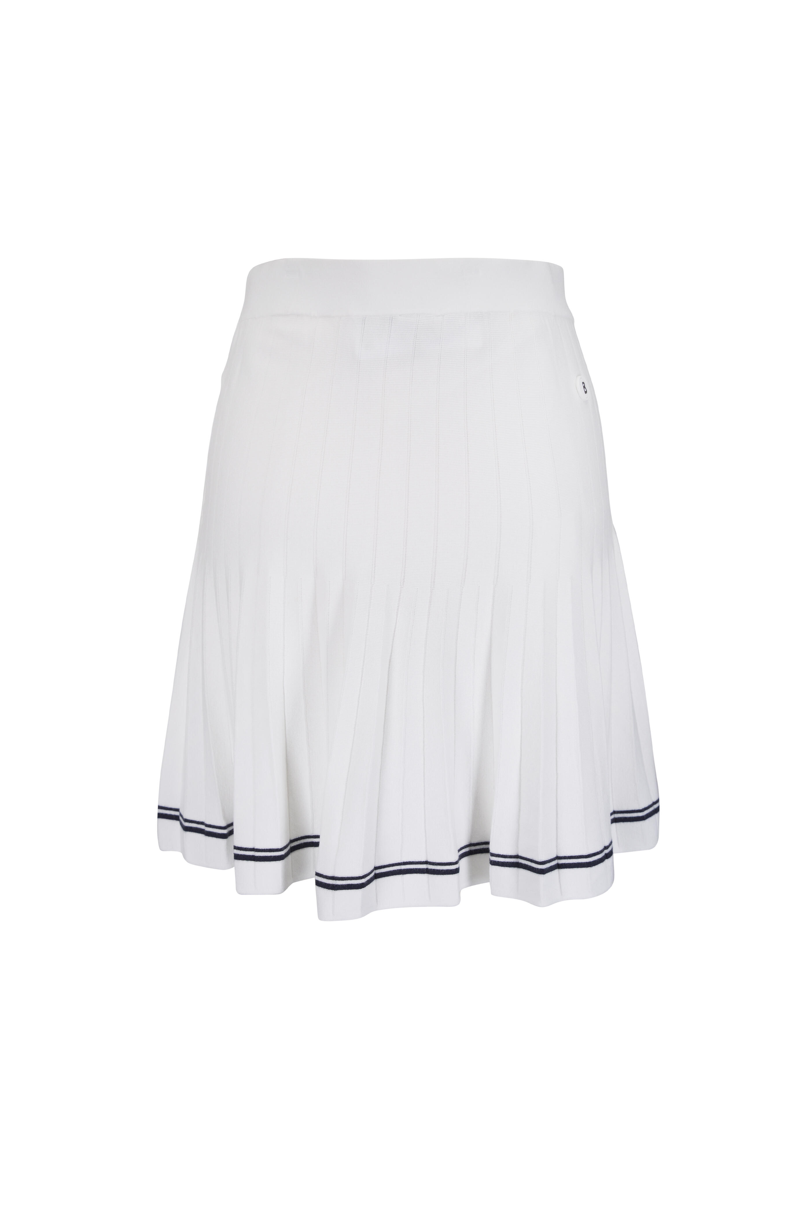 Bogner - Myra White Pleated Golf Skirt