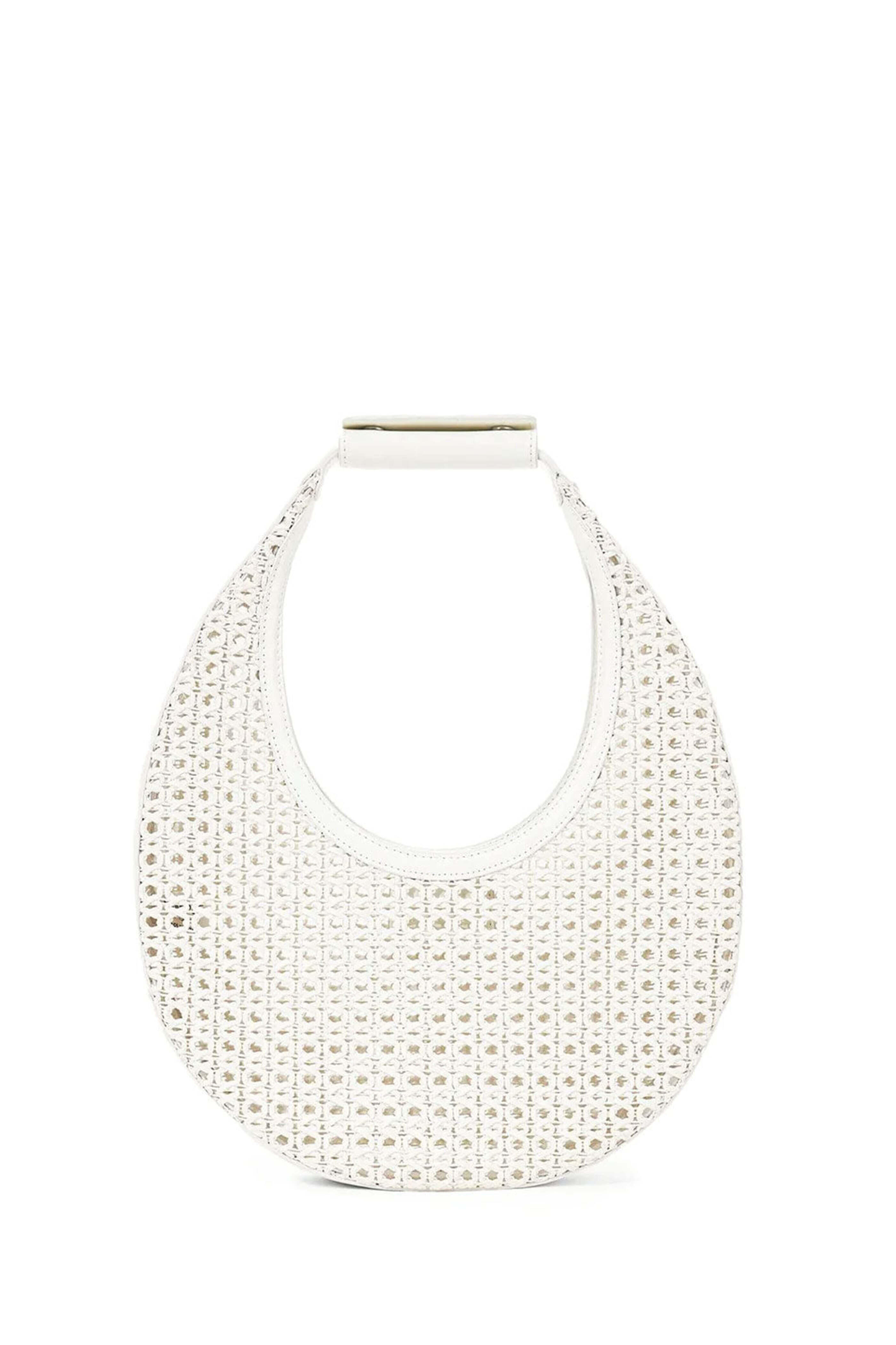 Staud - Moon Raffia Tote Bag in Paper
