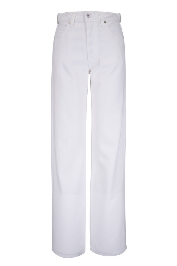 Citizens of Humanity Annina Soft White High Rise Wide Leg Jean - view 1