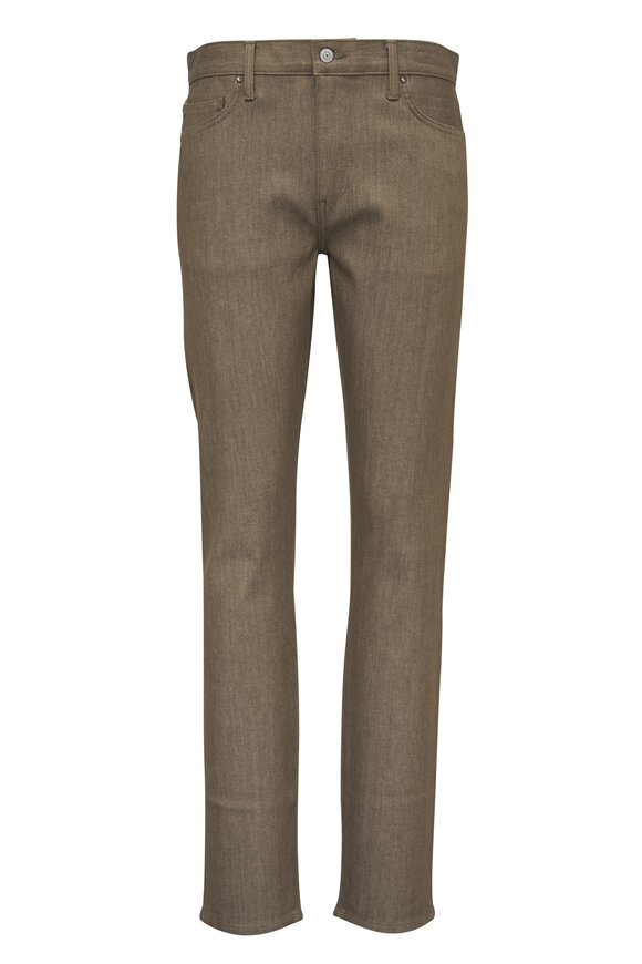 Hiroshi Kato The Pen Slim Dark Green Raw 10.5oz Selvedge Jean