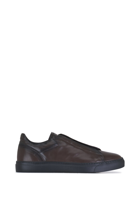 To Boot New York - Ainsworth Dark Brown Leather Sneaker